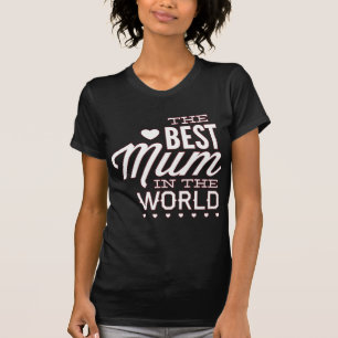 De beste moeder ter wereld t-shirt