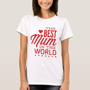 De beste moeder ter wereld t-shirt