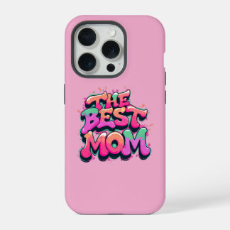 De beste moeders stijl graffiti iPhone 15 pro hoesje