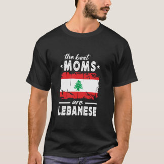 De Beste Moeders zijn Libanese Moederdag Libanon V T-shirt