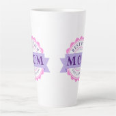 De beste MOM ooit, de grootste Moederdag Latte Mok (Voorkant)