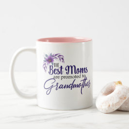 De beste momen worden gepromoot naar grootmoeder tweekleurige koffiemok