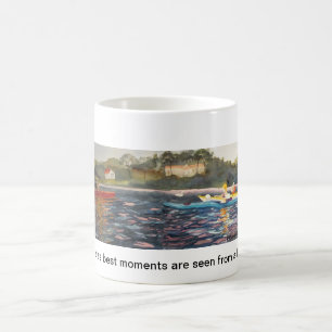 de beste momenten van de natuur zijn te zien in ee koffiemok