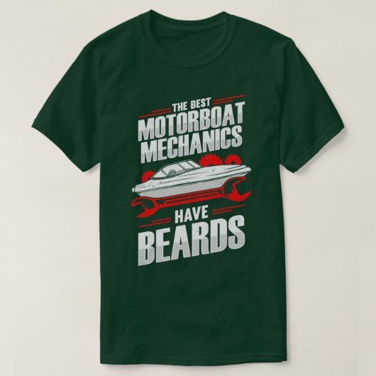 De beste motorbootwerktuigen hebben lassen t-shirt (Design voorkant)