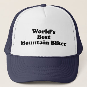 De beste mountainbiker ter wereld trucker pet
