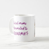 De beste muizen worden naar oma gepromoot koffiemok (Voorkant links)