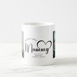 De beste mummie cadeau foto van de moderne wereld koffiemok