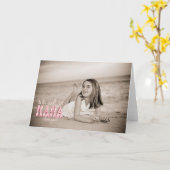 De beste Nana ter wereld, ik hou van je! Kaart (Gele Bloem)