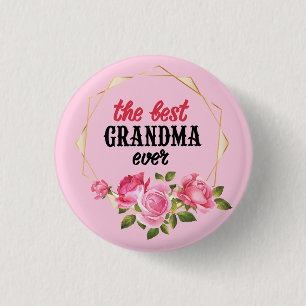 De beste oma ooit ronde button 3,2 cm
