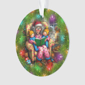 De beste oma ter wereld / moeder / babysitter ornament (voorkant)