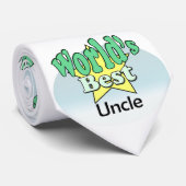 De beste oom ter wereld stropdas (Opgerold)