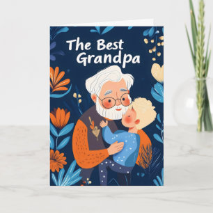 De Beste Opa Oom Familie Schattig Feestdagen Kaart