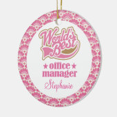 De beste Ornament van de Douane van de Manager van (Links)