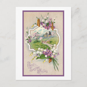 De beste paaswensen zijn feestdagenkaart