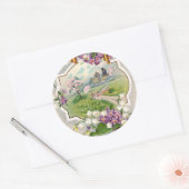 De beste paaswensen zijn  ronde sticker (Envelop)