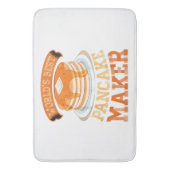 De beste pantsermaker ter wereld - grappige pantse badmat (Voorkant Verticaal)