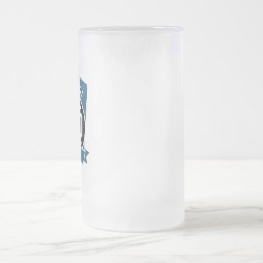 De beste pap ooit Modern Vaderdag cadeau Matglas Bierpul (Center)