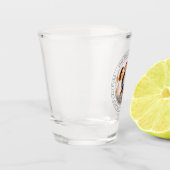 De beste pap ooit Moderne klassieke foto Shot Glas (Links)