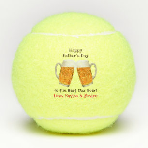 De beste pap van de vaderdag wereld ooit tennisballen