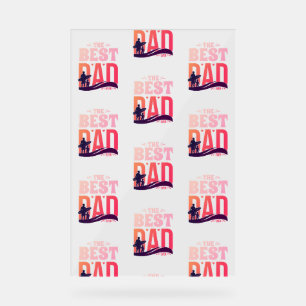 De Beste Papa Ooit Acryl Bord