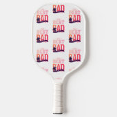 De Beste Papa Ooit Pickleball Paddle (Achterkant)