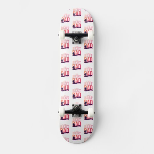De Beste Papa Ooit Skateboard (Voorkant)