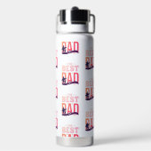 De Beste Papa Ooit Waterfles (Achterkant)