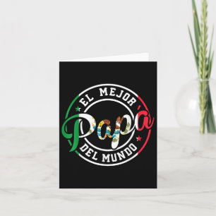 De Beste Papa Ter Wereld Grappige Beste Mexicaanse Kaart