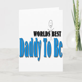 De beste papa ter wereld om te worden kaart