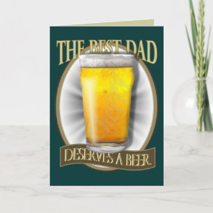 De beste Papa verdient een Bier Kaart