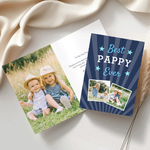 De beste pappy ooit Vaderdag-foto Kaart