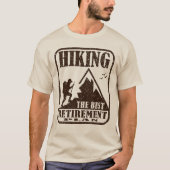 De beste pensioenregeling grappig t-shirt (Voorkant)