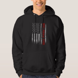 De beste Pepaw ooit -Amerikaanse vlag voor pap Hoodie