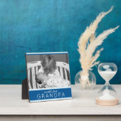 De beste persoonlijke foto van opa gepersonaliseer fotoplaat (Insitu)