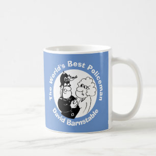 De beste politieman ter wereld. koffiemok