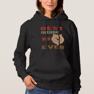 De beste Pommeren Mam Ever Love Dogs Dog Mam Dog Hoodie