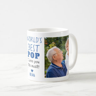 De beste Pop van de wereld: de beste fotocollage. Koffiemok