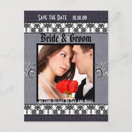 De beste prijs van vandaag! Sparen de Datum met Uw Aankondigingskaart (Voorkant)