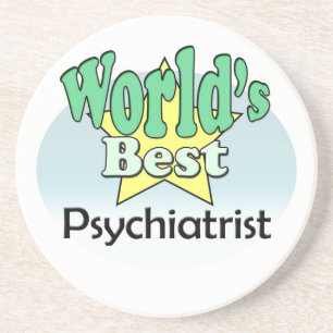 De beste Psychiatrist ter wereld Zandsteen Onderzetter