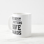 De beste recruiter heeft baarden koffiemok (Voorkant links)