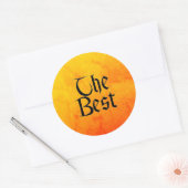 De beste ronde grote stickers (Envelop)