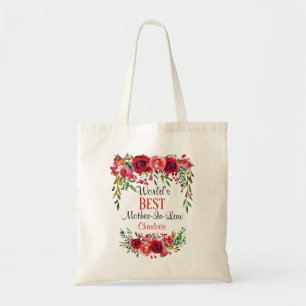 De beste schoonmoeder-in-wet Canvas tas van de wer