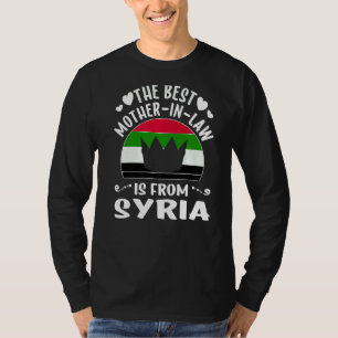 De beste schoonmoeder is Syrische Moederdag T-shirt