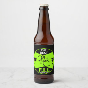 De beste schoonvader bier etiket