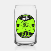 De beste schoonvader blikvorm glas (Achterkant)