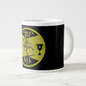 De beste schoonzoon ter wereld extra grote beker (Voorkant rechts)