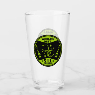 De beste schoonzoon ter wereld glas