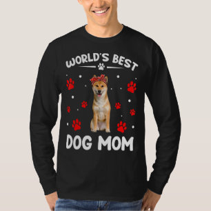 De beste Shiba Inu Dog Mam Funny Moederdag ter wer T-shirt