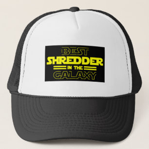 De beste shredder in de melkweg trucker pet