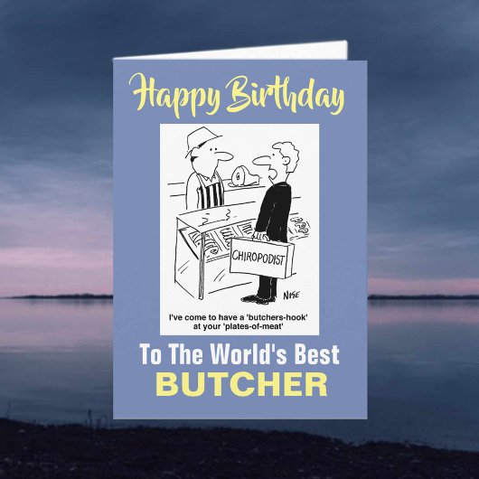 De beste slager ter wereld kaart